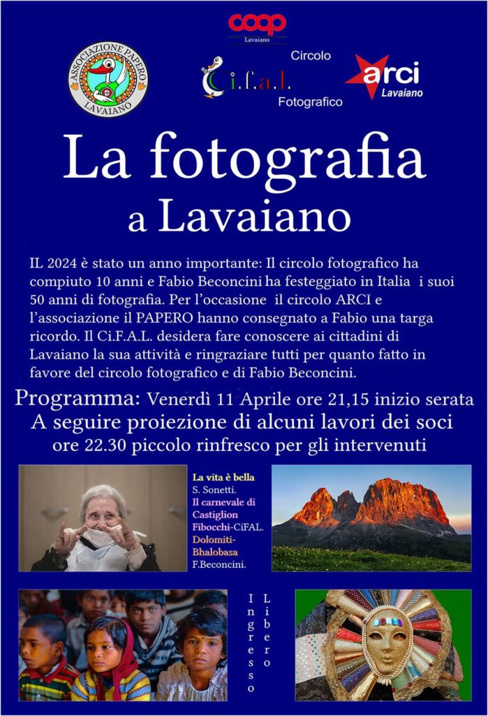 Lavaiano: LA FOTOGRAFIA A LAVAIANO